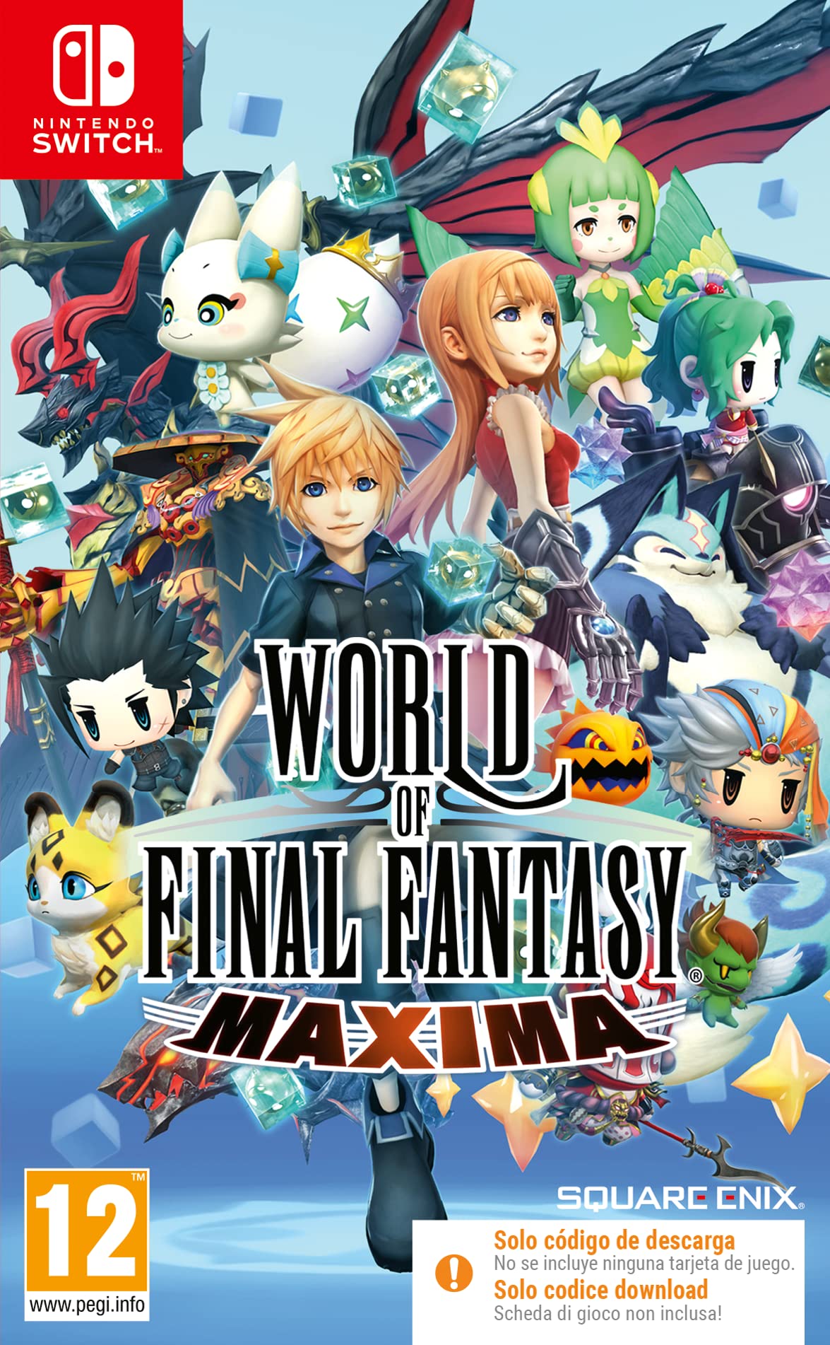 World of Final Fantasy Maxima (Code In A Box) - Nintendo Switch